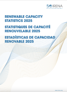 Renewable Capacity Statistics 2025